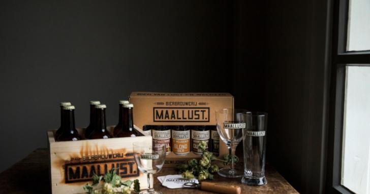 Brouwerij Maallust bierpakketten met bierglazen